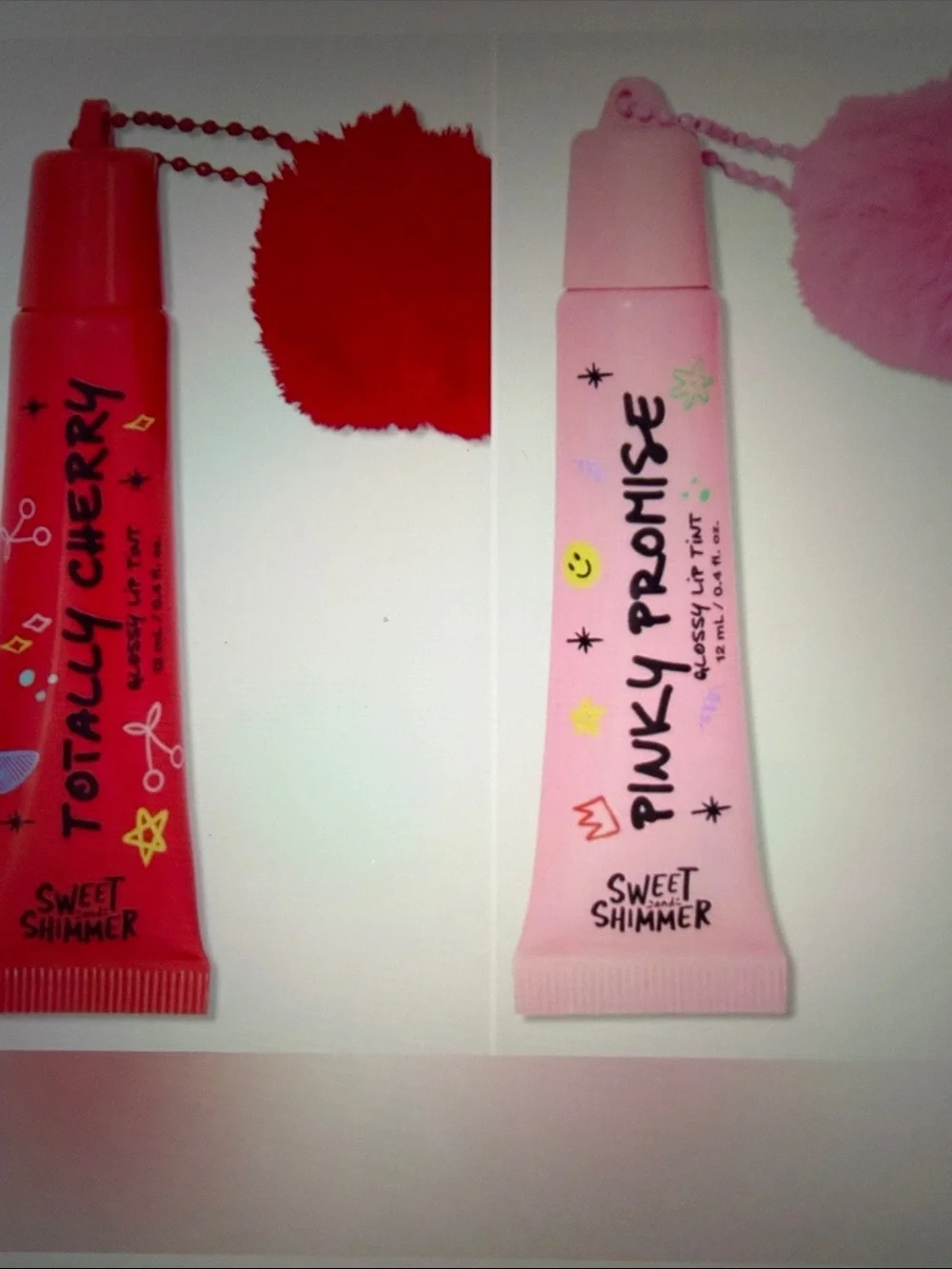 Sweet Shimmer Lip Tint - Red or pink. Your choice
